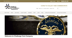 Desktop Screenshot of challengecoin.com