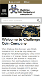 Mobile Screenshot of challengecoin.com